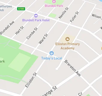 map for Elliston Primary Academy