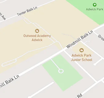 map for Outwood Academy Adwick