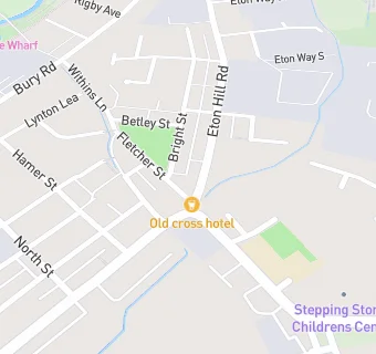 map for The Old Cross Hotel