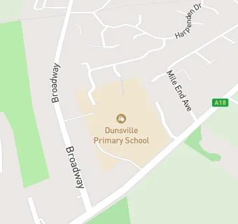 map for Dunsville Primary School