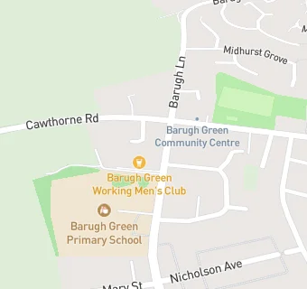 map for Barugh Green Pharmacy