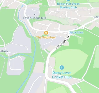 map for Darcy Lever Cricket & Sports Club