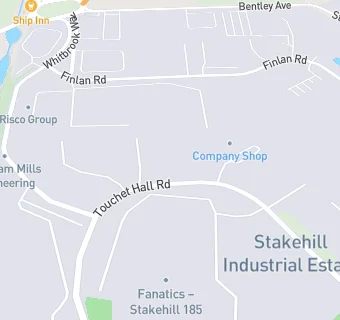 map for Booker Cash & Carry