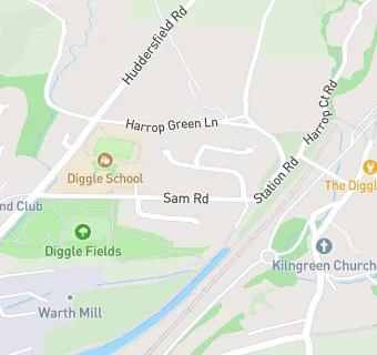 map for Diggle School