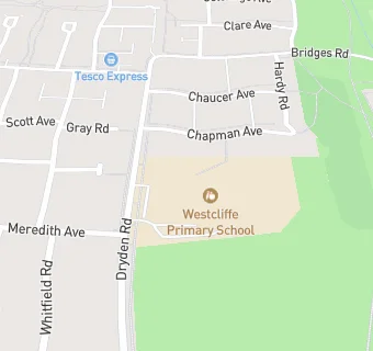 map for Westcliffe Primary School