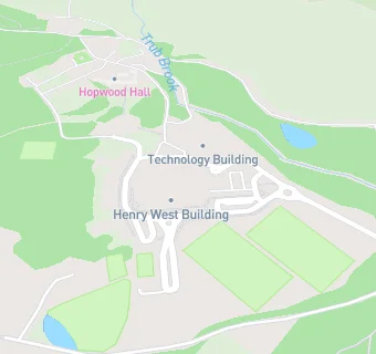 map for Hopwood Hall College