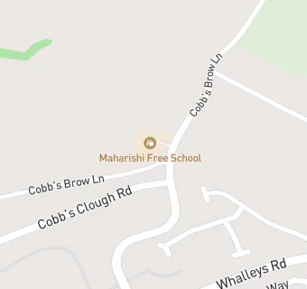 map for Maharishi Free School