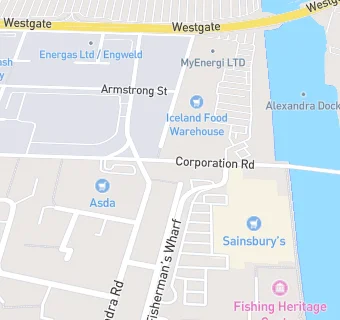 map for Sainsbury's Petrol Station