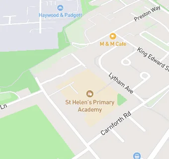 map for St Helen's Primary Academy