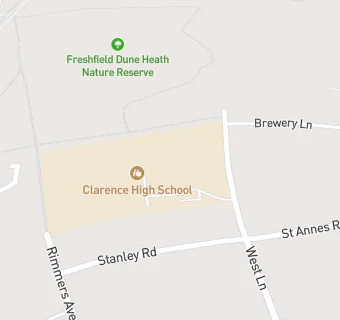 map for Clarence High School