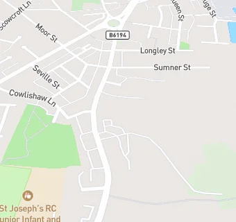 map for Shawside Care Home