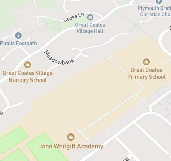 map for Whitgift School