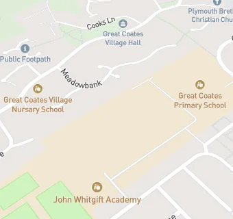 map for Delta Academies Trust - John Whitgift Academy