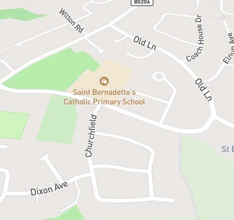 map for St Anne's Parish Centre