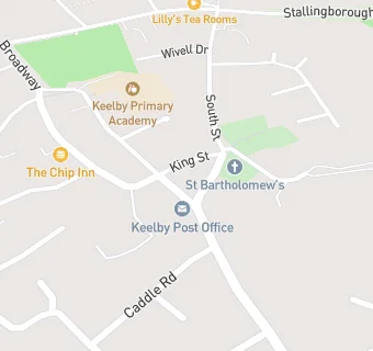 map for Keelby Village Store Ltd