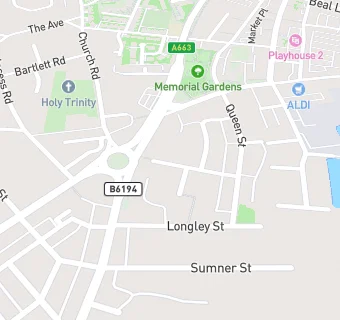 map for Laburnum House (Shaw) Limited