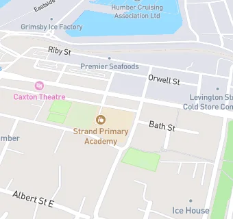 map for Strand Primary Academy