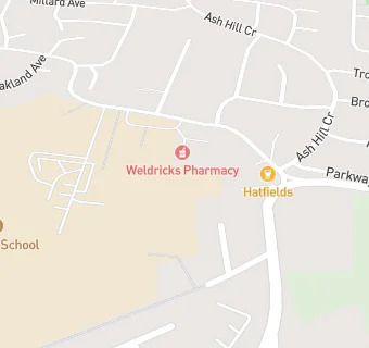 map for H I Weldrick Ltd