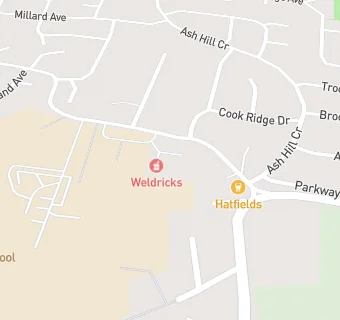 map for Hatfield Practice