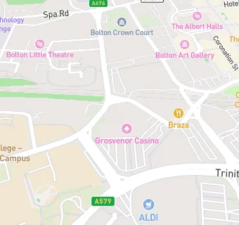 map for Grosvenor Casino
