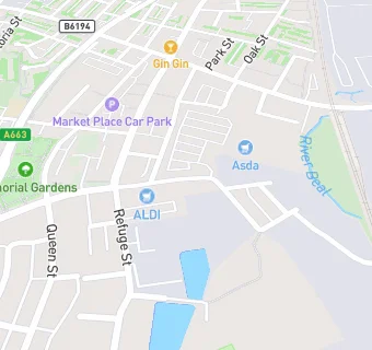 map for Asda Cafe (In Store)