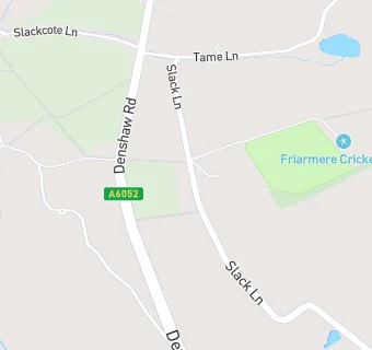 map for Friarmere Cricket Club