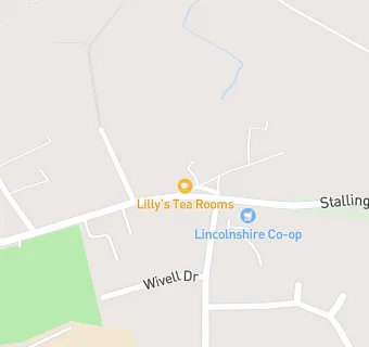 map for Lilly's Tearoom