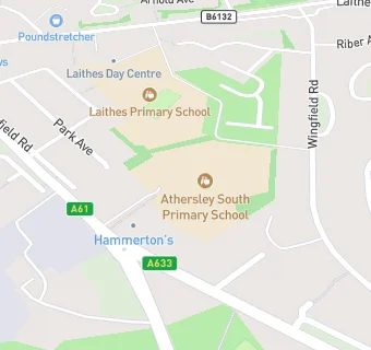 map for Athersley South Primary School