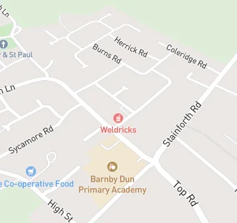 map for Weldricks Pharmacy