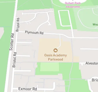 map for Parkwood Junior School