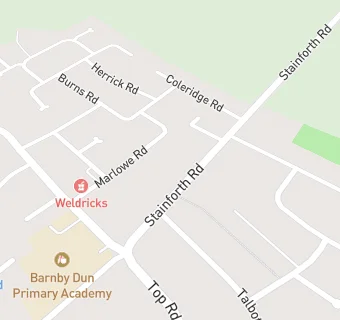 map for The Barnby Dun Surgery