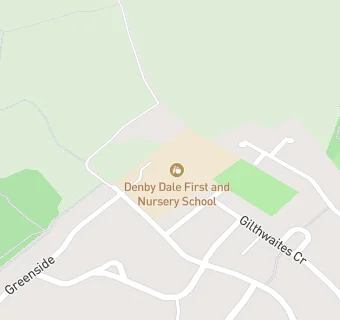 map for Denby Dale First and Nursery School