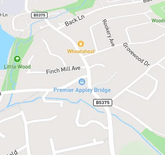 map for Appley Bridge Convenience Store