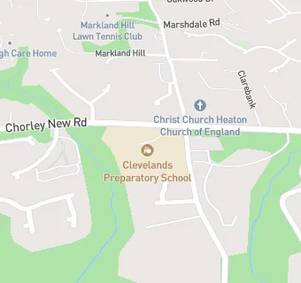 map for Clevelands Prep School