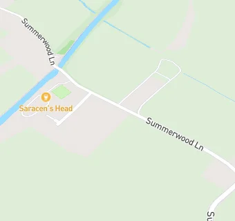 map for Saracens Head