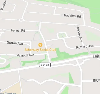 map for Athersley Social Club