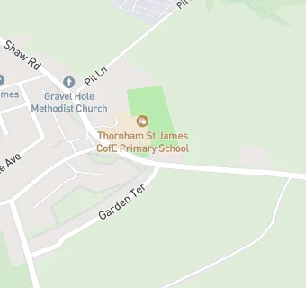 map for Thornham St James C of E School