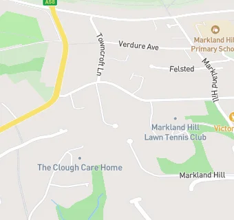 map for Markland Hill Lawn Tennis Club