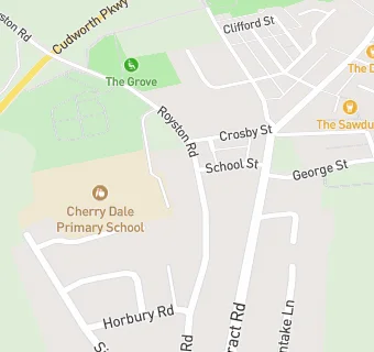 map for Cherry Dale Primary School