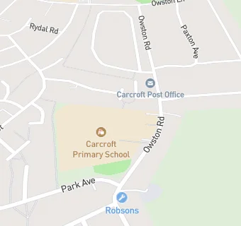 map for Carcroft First School