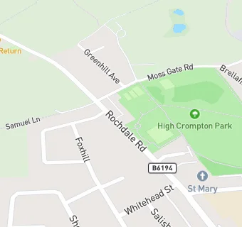 map for Old Bulls Head