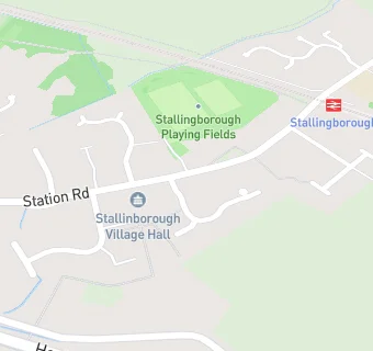 map for Stallingborough Village Hall