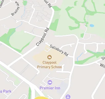 map for Claypool Primary School