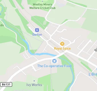 map for May's Thai Takeaway