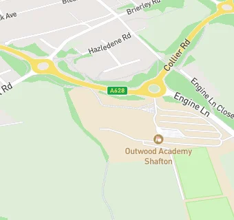 map for Outwood Academy Shafton