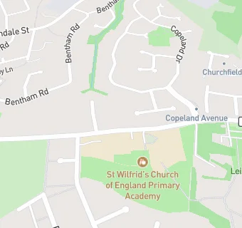 map for St Wilfrid's Kidz Club