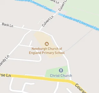 map for Newburgh Church of England Primary School