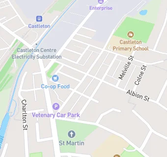 map for Castleton Newsagents