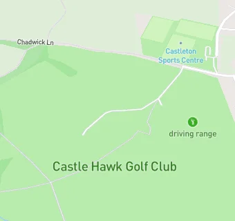 map for Castle Hawk Golf Club