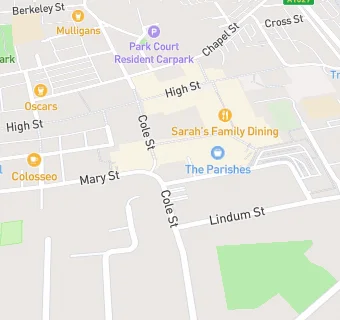 map for Telegraph News Shop